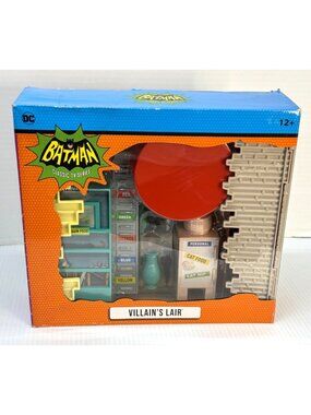 McFarlane Batman Classic TV Series ‘66 ~  VILLAIN’S LAIR New In Box Playset